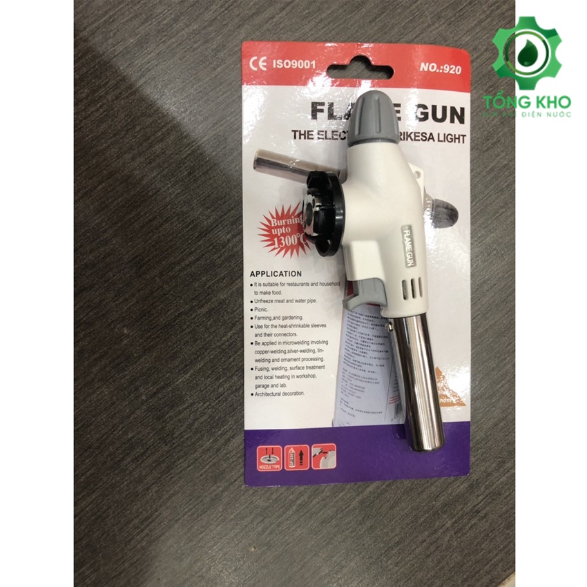 Khò ga mini FLAMEGUN - Dụng cụ khò ga nhập khẩu an toàn - Tổng kho kim khí điện nước