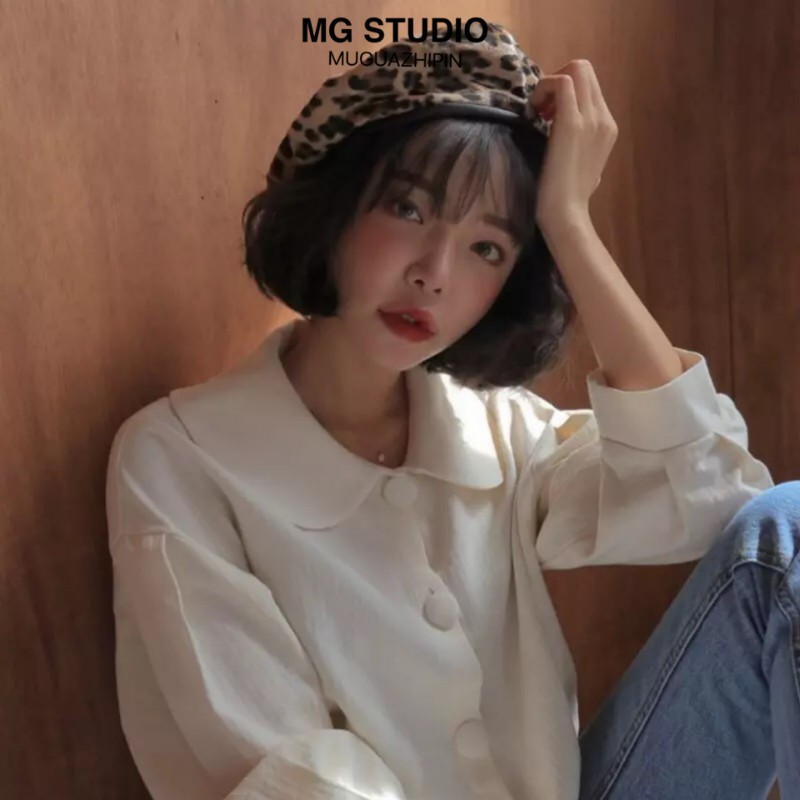 Mũ Nồi MG STUDIO Họa Tiết Da Beo Bằng Vải Len