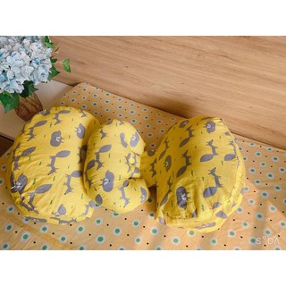 Gối bầu cánh tiên cao cấp 2 lớp- Kèm gối phụ