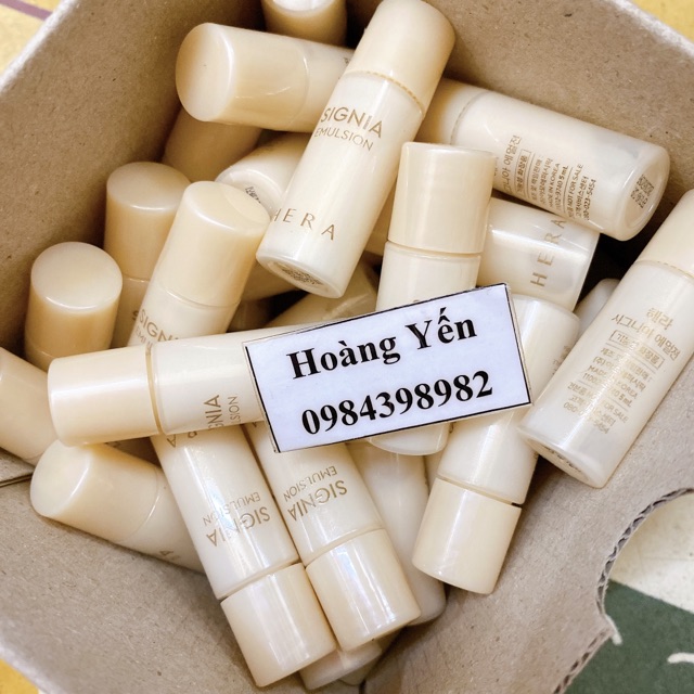 Cặp nước hoa hồng 5ml + sữa dưỡng 5ml Hera tái sinh (Date 2022-2023)