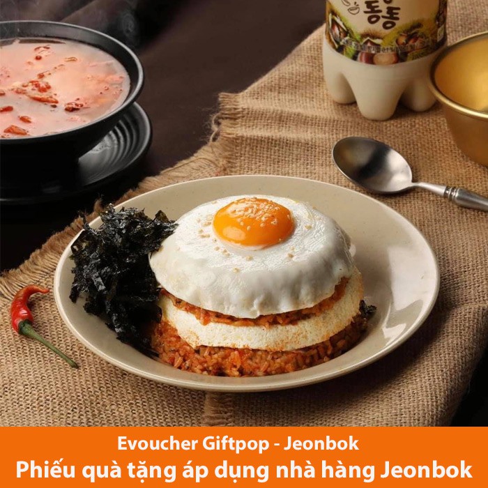 Hà Nội [Evoucher] Set Buffet Tối tại nhà hàng JEONBOK