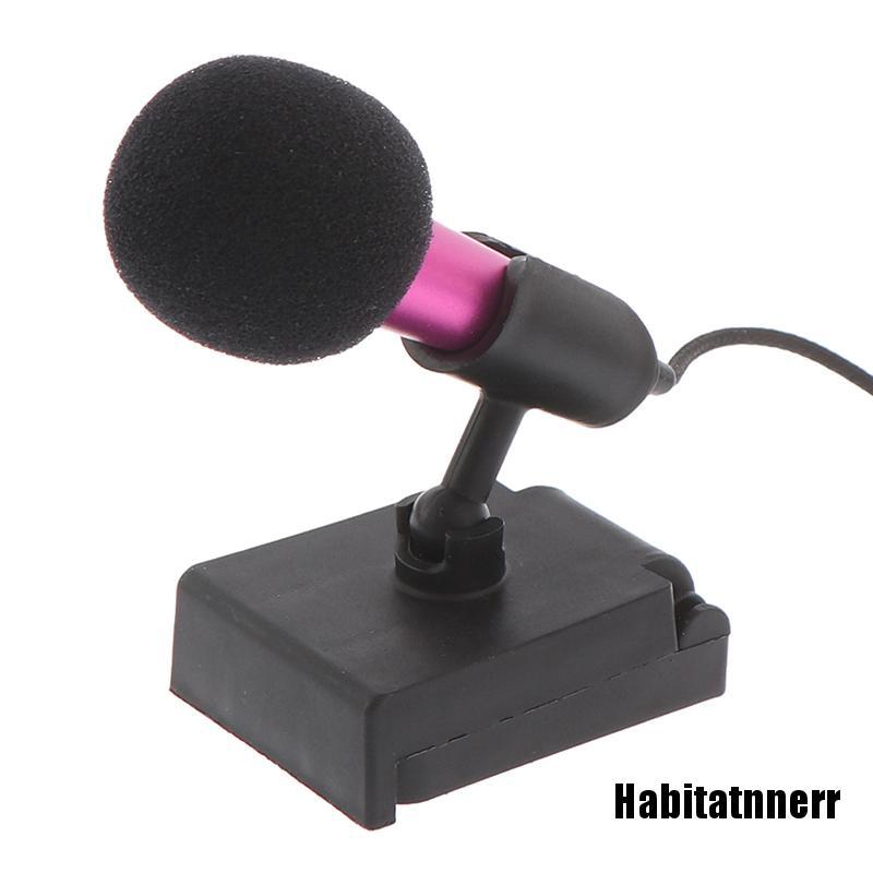 Micro Hát Karaoke Mini Giắc Cắm 3.5mm Chuyên Dụng Cho Điện Thoại Pc