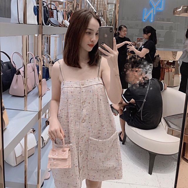 VÁY DẠ 2 DÂY XÍCH