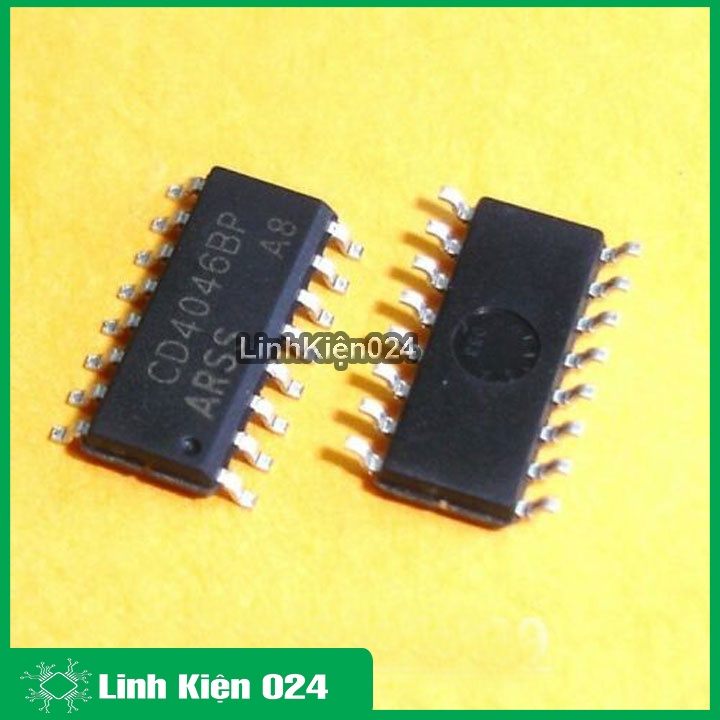IC chức năng CD4046 16P hai loại CD4046BE, CD4046BM