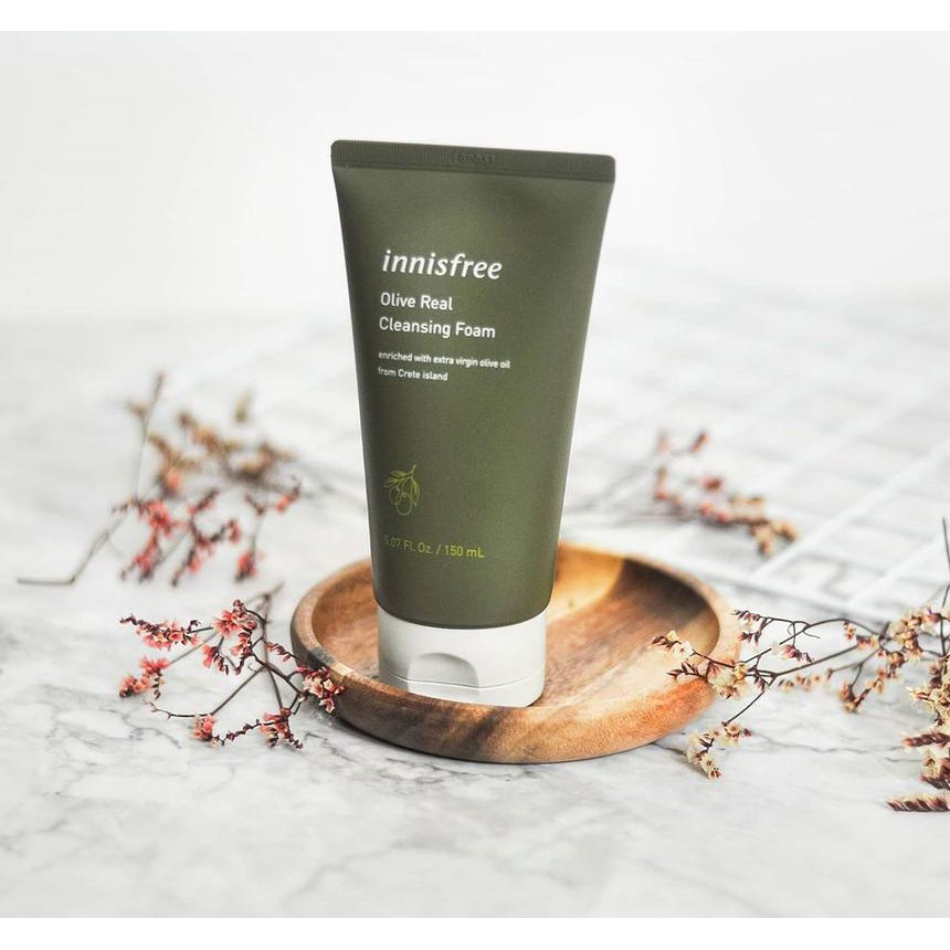 Sữa Rữa Mặt INNISFREE Olive Real Cleansing Foam