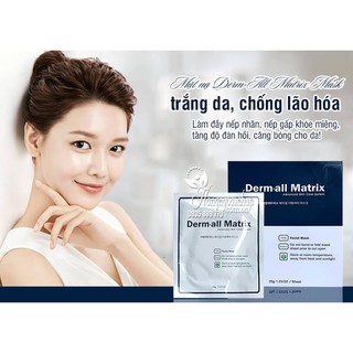 ( Mẫu mới Xanh dương) Mặt Nạ Dưỡng Trắng, Chống Lão Hóa Da Derm-All Matrix Mask