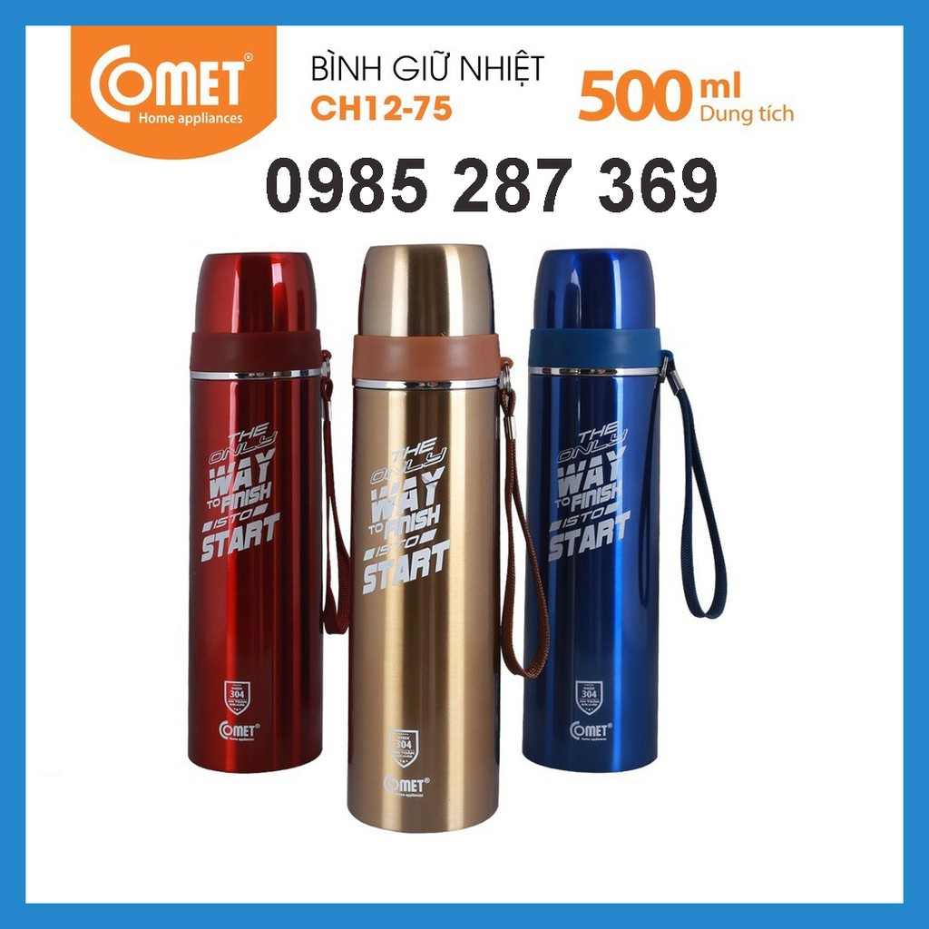 Bình giữ nhiệt COMET CH12-75 (500ml)
