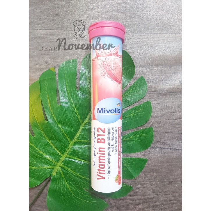 Viên sủi Mivolis bổ sung Vitamin C và các loại khác tăng sức đề kháng - 20 viên/ống | Đủ bill Đức | FREESHIP CHÍNH HÃNG