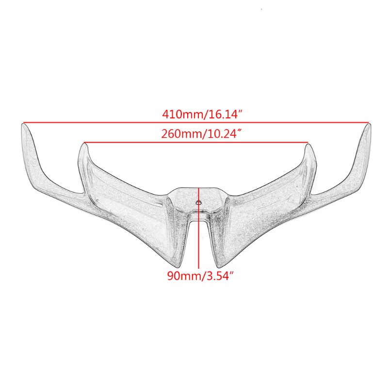 Cánh Gió Trước Chuyên Dụng Cho Xe Mô Tô R15 V3 17-20