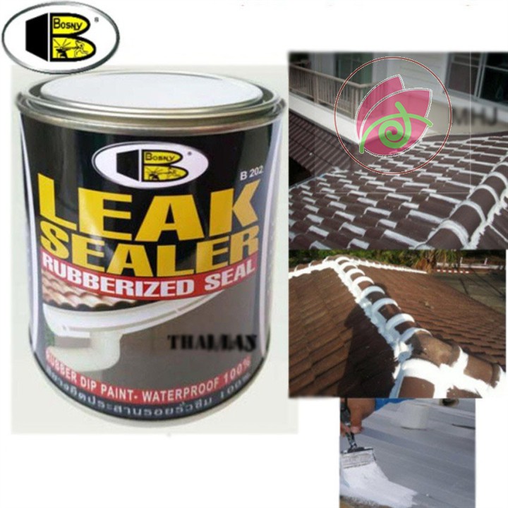 &lt;Hàng Chính Hãng&gt; Chống thấm chống dột- Leak Sealer Bosny - Nhập khẩu Thái Lan