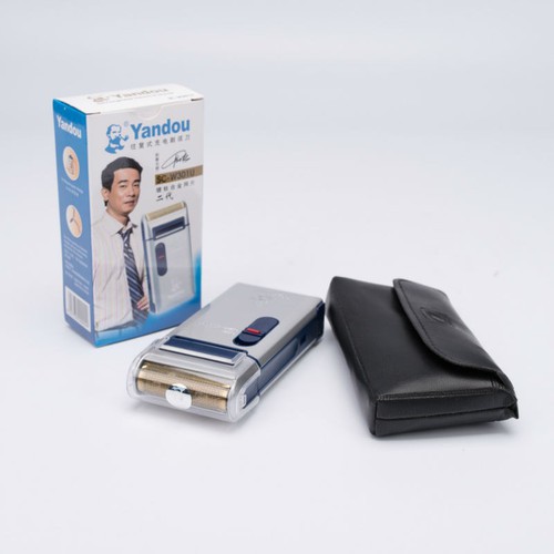 Máy cạo râu Yandou lưỡi ngang RSCW 301U vỏ nhôm màu bạc cao cấp