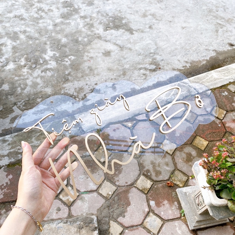 Bảng chữ chụp sản phẩm Ảnh thật ( làm theo yêu cầu ) | BigBuy360 - bigbuy360.vn