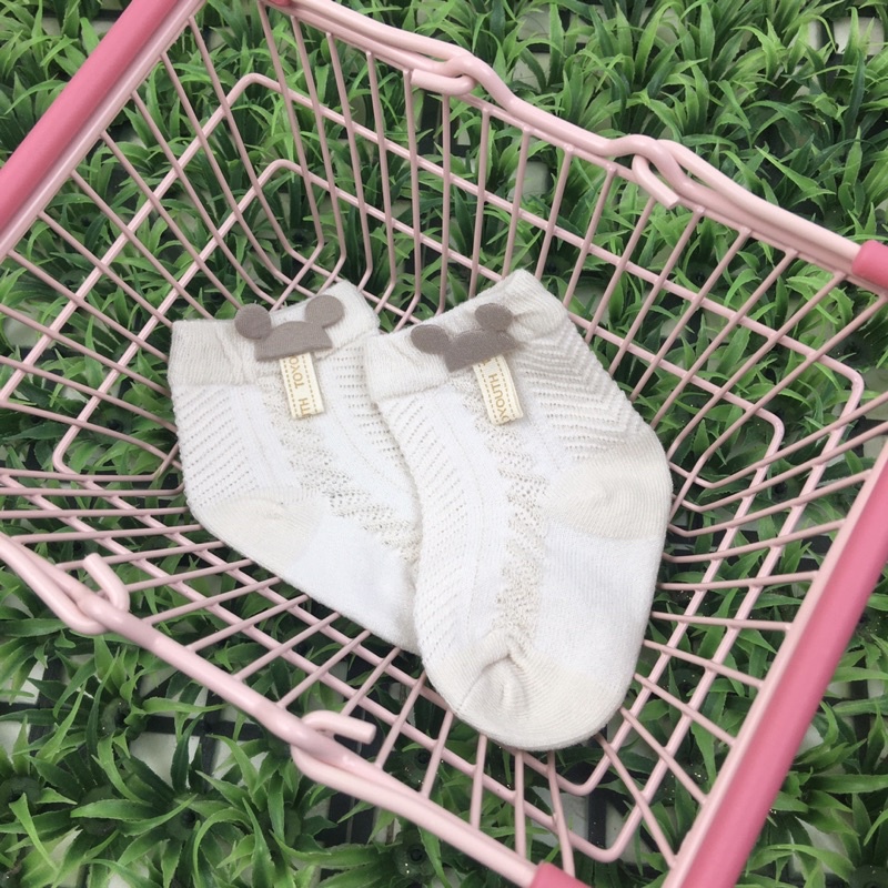 Tất trẻ em, bít tất cotton lưới cho bé sơ sinh cho trẻ từ 0 đến 3 tuổi