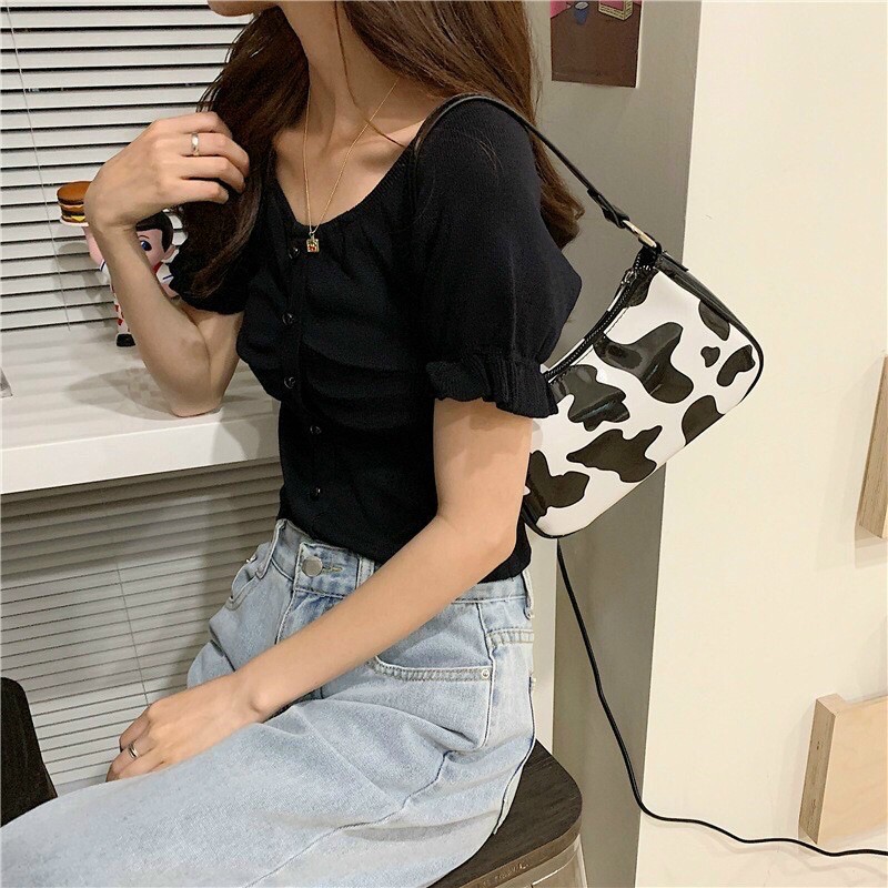TÚI KẸP NÁCH BÒ SỮA HOT TREND