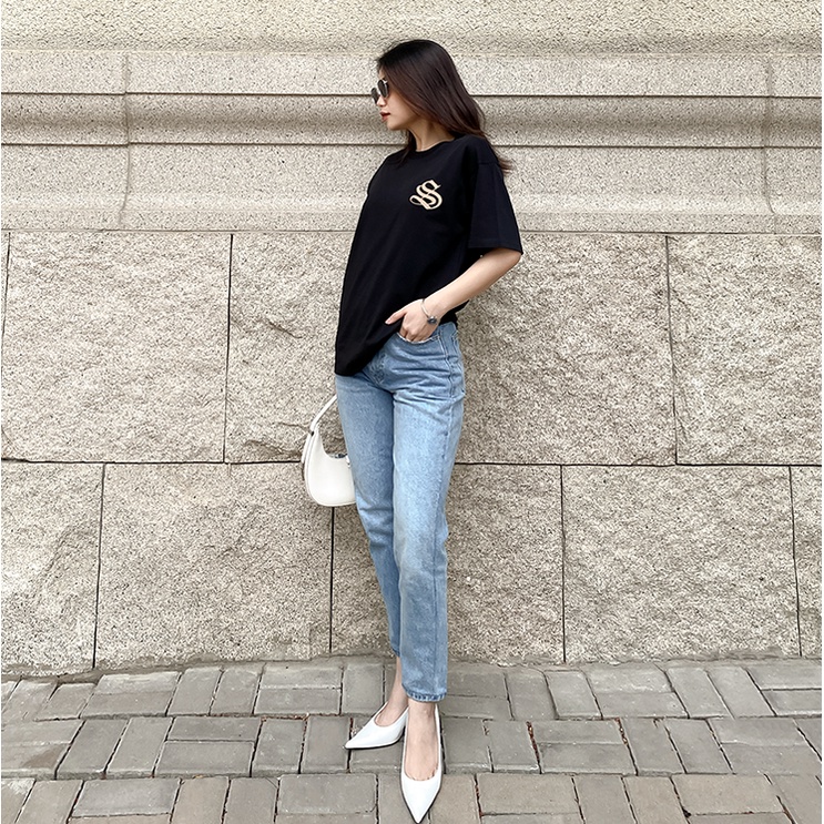 Áo thun unisex in logo S Gothic khắc nhung CAO CẤP form basic 100% cotton vải dày, không xù lông SOUL OF A NATION