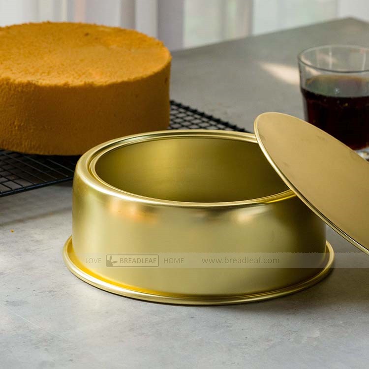Khuôn Nhôm Vàng 8&quot; Đế Rời Breadleaf