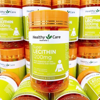 Mầm đậu nành điều hòa nội tiết Healthy Care Super Lecithin 100 viên