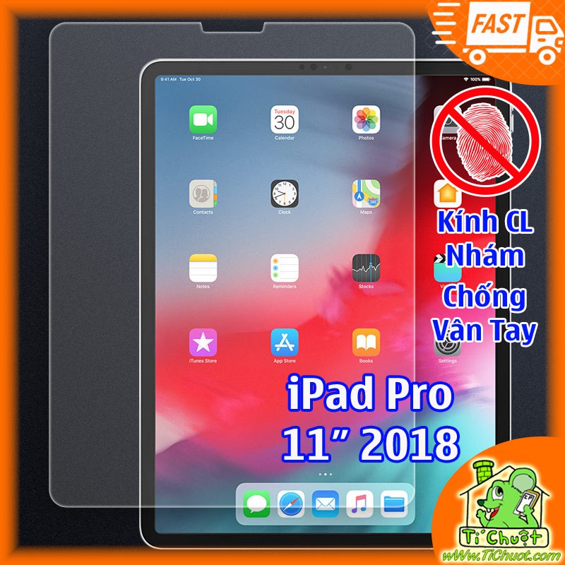 [Nhám Chống Vân Tay-Ảnh Thật] Kính CL iPad Pro 11" 2018/2020/M1 2021/ M2 2022 Cường Lực Chống Va Đập