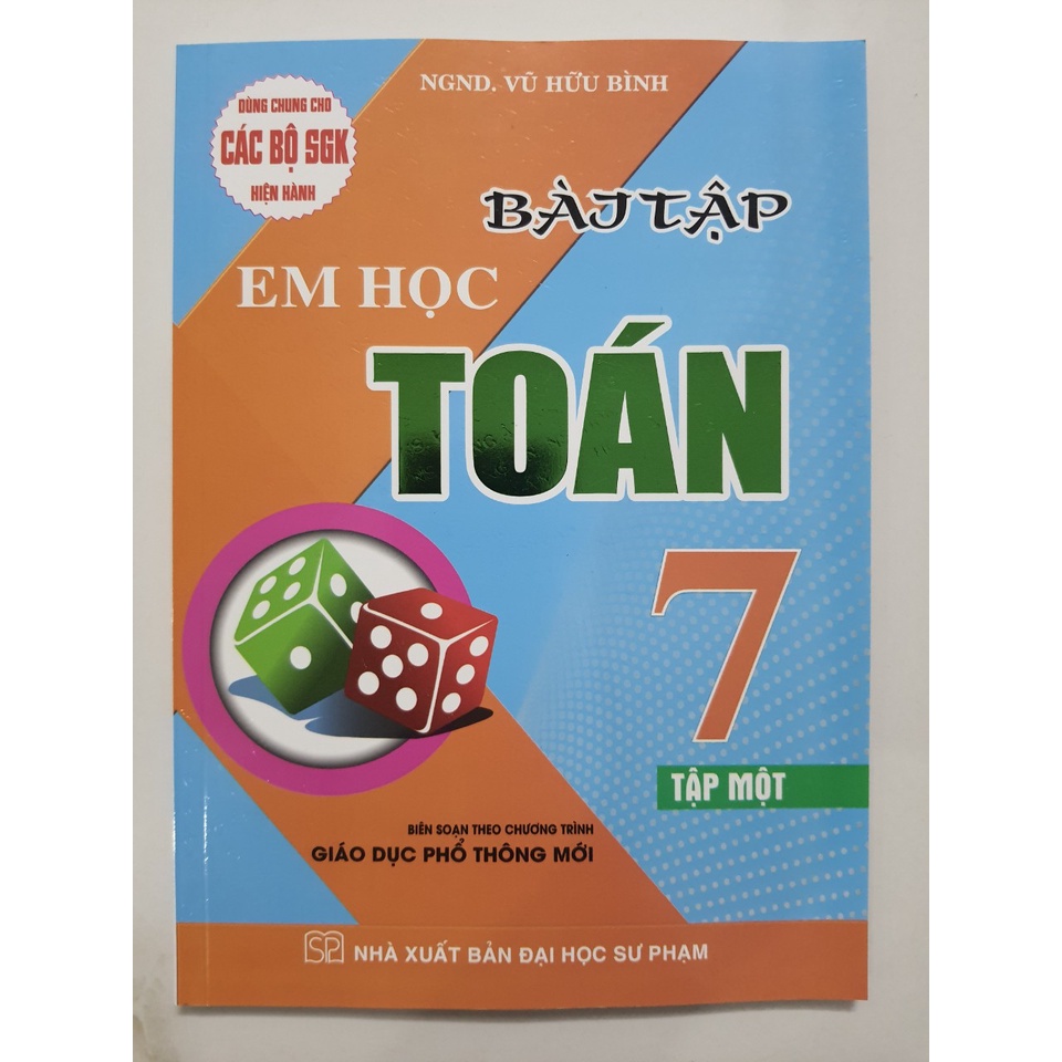 Sách - Bài tập em học Toán 7 tập 1 (Biên soạn theo chương trình giáo dục phổ thông mới)