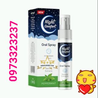 Xịt chống ngủ ngáy night comfort date mới