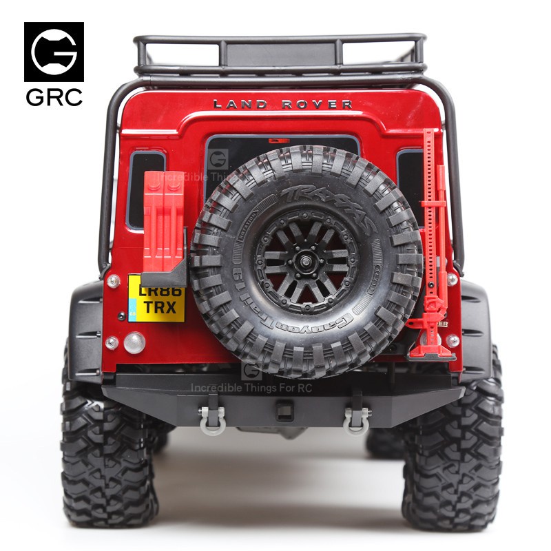 Logo Grc Traxxasrc Land Rover Defender Bằng Kim Loại Cho Xe Trx4 Rc4Wd D90 D110