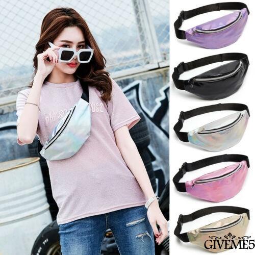 Túi đeo ngang hông họa tiết lấp lánh thời trang cho nữ