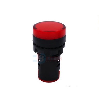 Đèn báo pha 220v màu đỏ phi 22mm