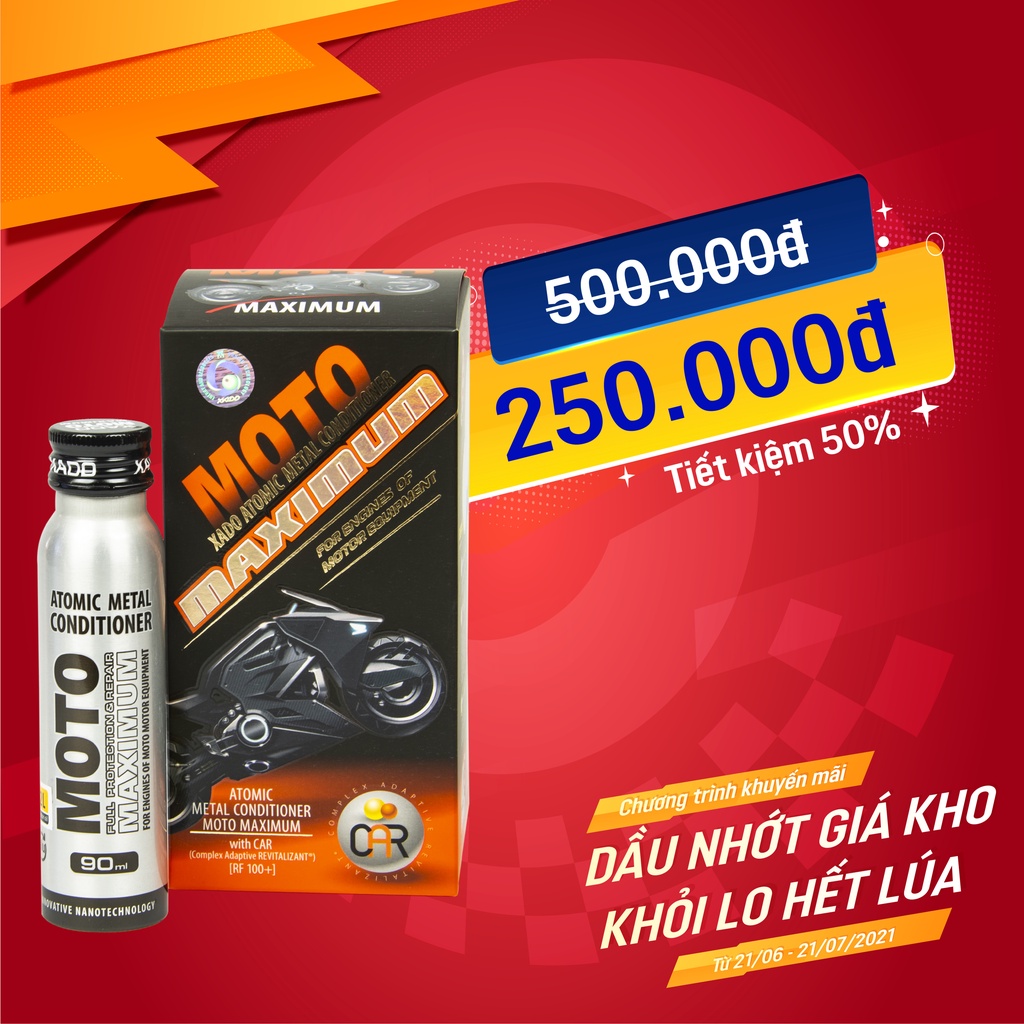 XADO ATOMIC METAL CONDITIONER MAXIMUM FOR ENGINES OF MOTOR EQUIPMENT