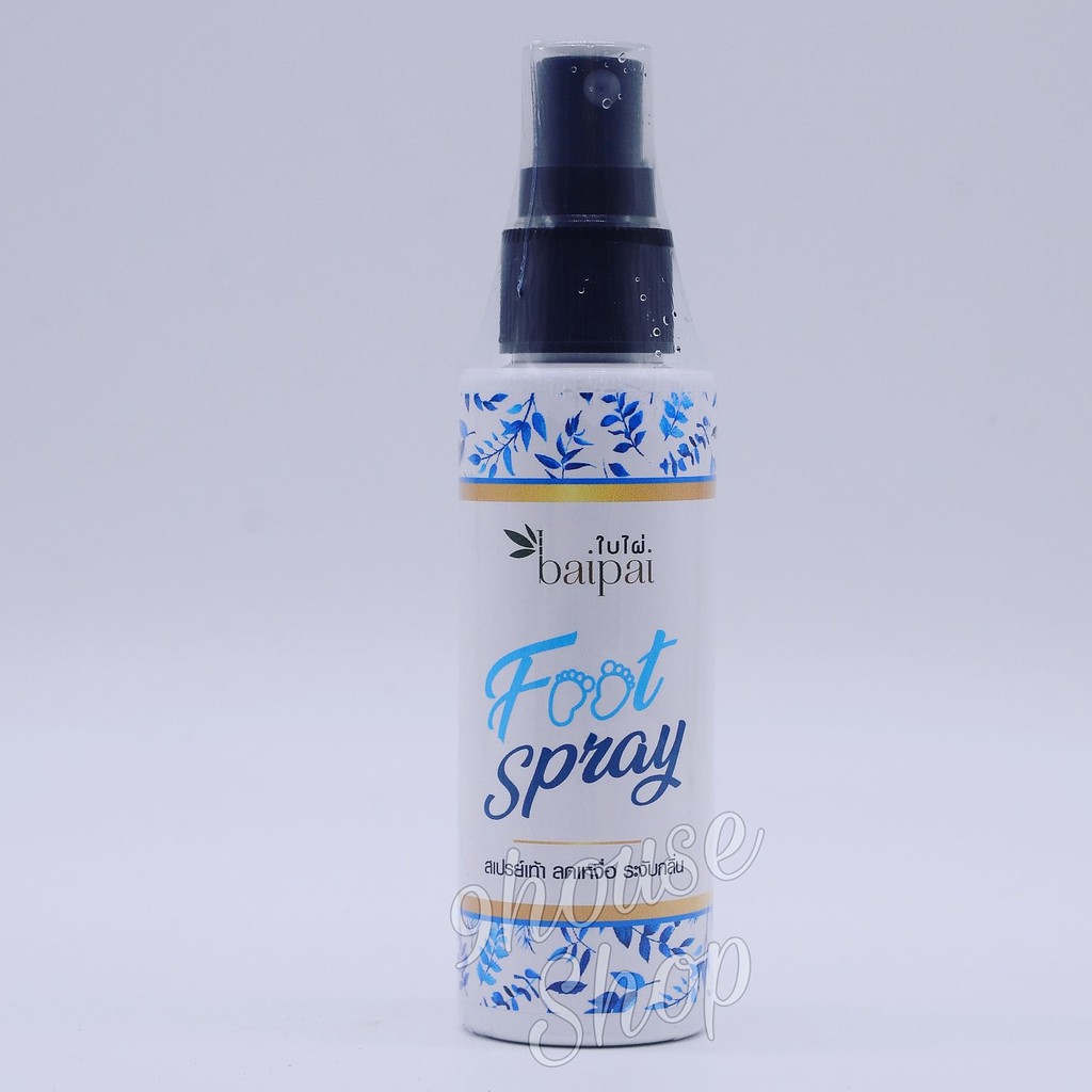 01 Chai Xịt Khử Mùi Hôi Chân BAIPAI Foot Spray Thái Lan 65ML