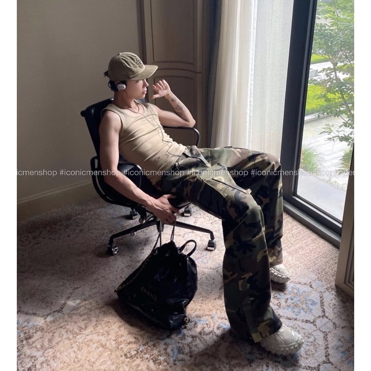 Áo thun nam sát nách bản to