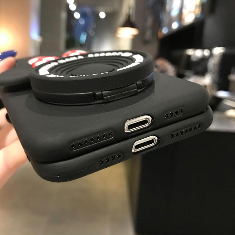 Ốp Điện Thoại Mềm Có Gương Cho OPPO Reno2 Reno3 Reno4 Reno5 Reno6 Reno7 Reno8 Pro Z 4F 4SE 5F ACE 2 Find X2 X3 X5 Pro Lite Neo