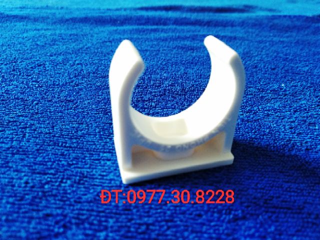 10 Đai Chữ C, Kẹp Giữ, Đỡ Ống Tiền Phong 16, 20, 25 tặng kèm Vít Nở