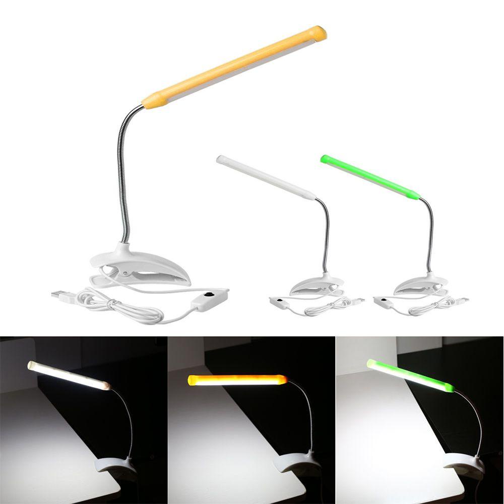 MUVAKO Đèn LED Đọc Sách Kẹp Thành Giường Có Thể Sạc Lại Tiện