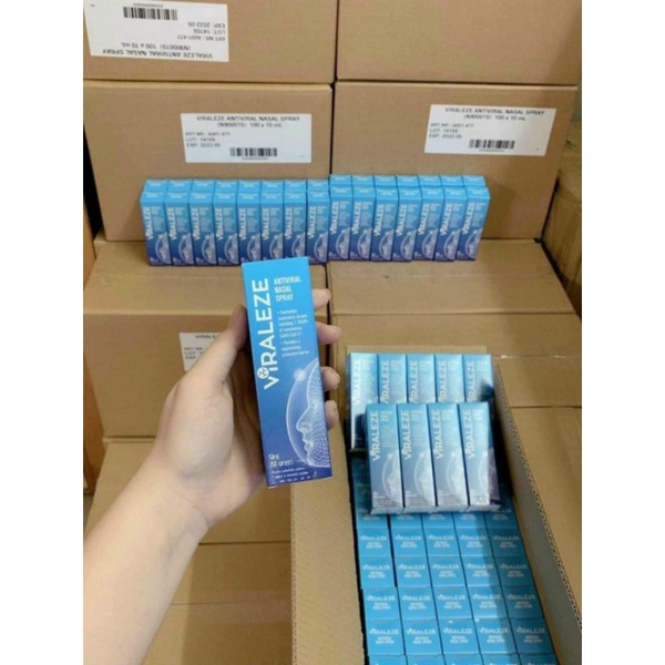 Xịt  mũi Viraleze kháng khuẩn Starpharma ÚC chai 10 ml ngăn ngừa tái nhiễm virus