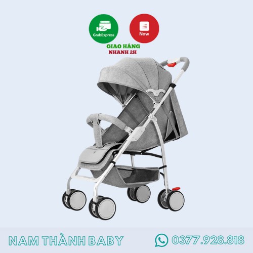 [Mã 267FMCGSALE giảm 8% đơn 500K] FREE SHIP !!! Xe đẩy A2 Mastela cho bé MÀU XÁM NHẠT