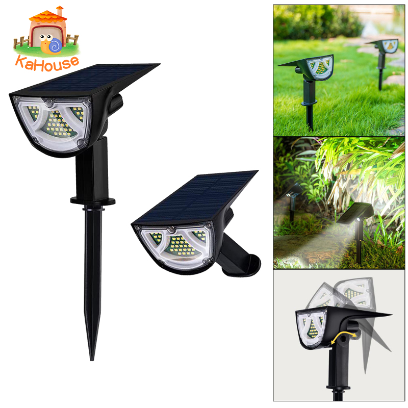 [whsmell]Garden Solar Lights Solar Pathway Lights Outdoor 900 Lumen Solar Path Lights Auto  Waterproof Path Light