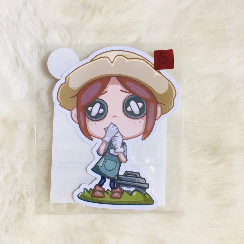 ( Lẻ ) Sticker Identity V Ảnh dán Nhân cách thứ 5 OFF in hình anime chibi