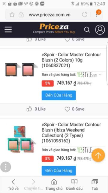 Espoir Color Master Contour Blush (tạo khối, má hồng, phấn mắt,...) | BigBuy360 - bigbuy360.vn