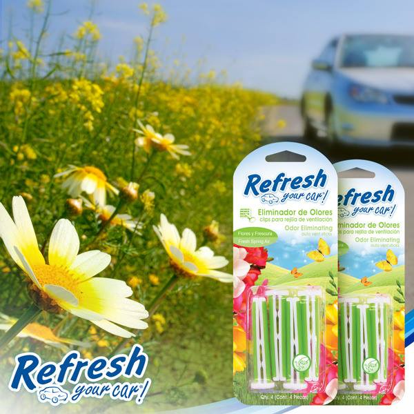 Viên thơm xe hơi hương Hương Cánh Hoa Hồng