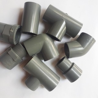 Cút, chếch, tê - phụ kiện ống pvc 27mm