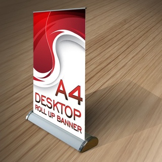 Standee Cuốn Mini - Standee Để Bàn