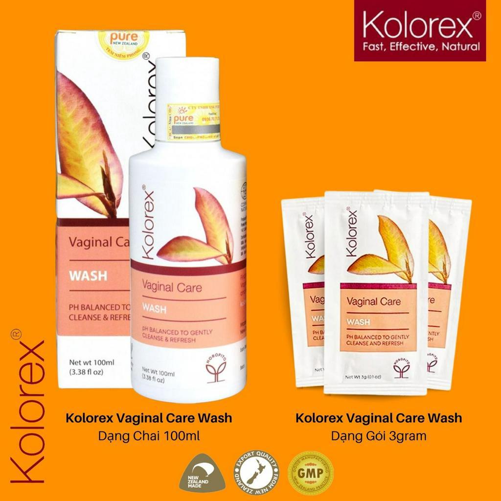 Gel vệ sinh giảm nấm ngứa Kolorex Vaginal Care Wash