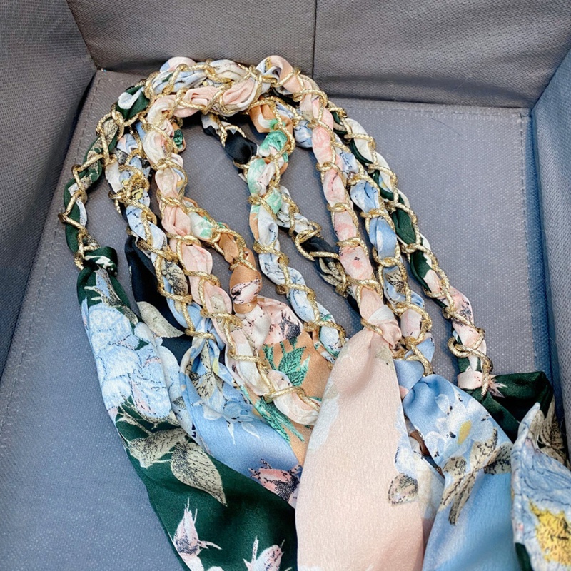 Flgo Băng Đô Dây Ruy Băng Dài Thắt Nút Thanh Lịch Cho Nữ