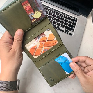 TRI-FOLD WALLET - VÍ DA GẬP 3 nhỏ gọn