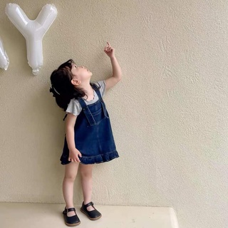 Váy yếm Hàn Quốc cho bé gái