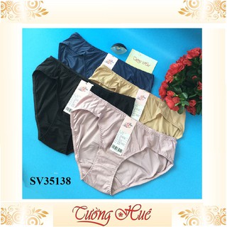 Quần lót nữ BonBon SV35138 trơn phối lưới.