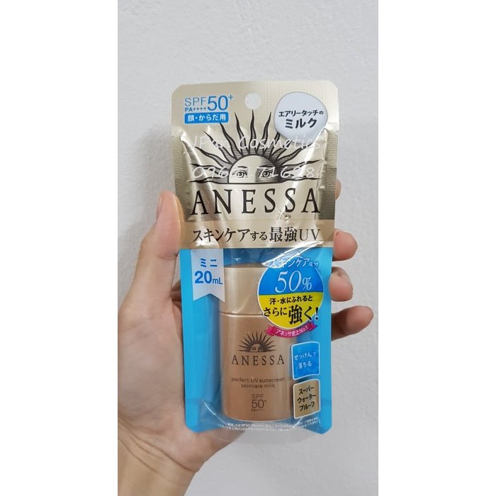 [Fullsize 20ml & 60ml] Kem chống nắng Anessa Perfect UV Sunscreen Skincare Milk Shiseido