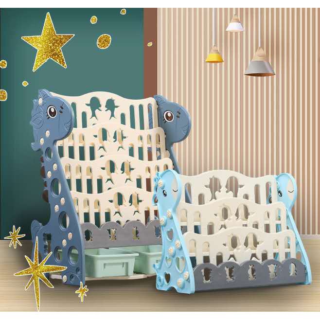 Kệ sách nhiều tầng hình hươu cho bé