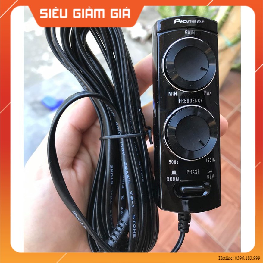 Bộ phụ kiện Jack nguồn và tay khiển điều chỉnh âm lượng loa Sub Pioneer