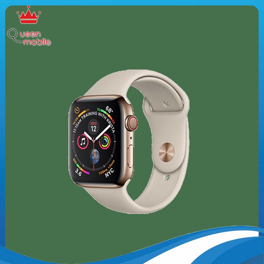 [Trả góp 0% LS] Đồng hồ thông minh Apple Watch Series 4 44mm Thép Gold Dây Sport 